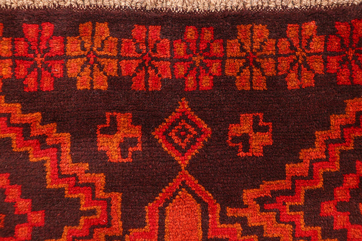 Maroon Baluchi 2' 6 x 7' 10 - No. 63436 - ALRUG Rug Store