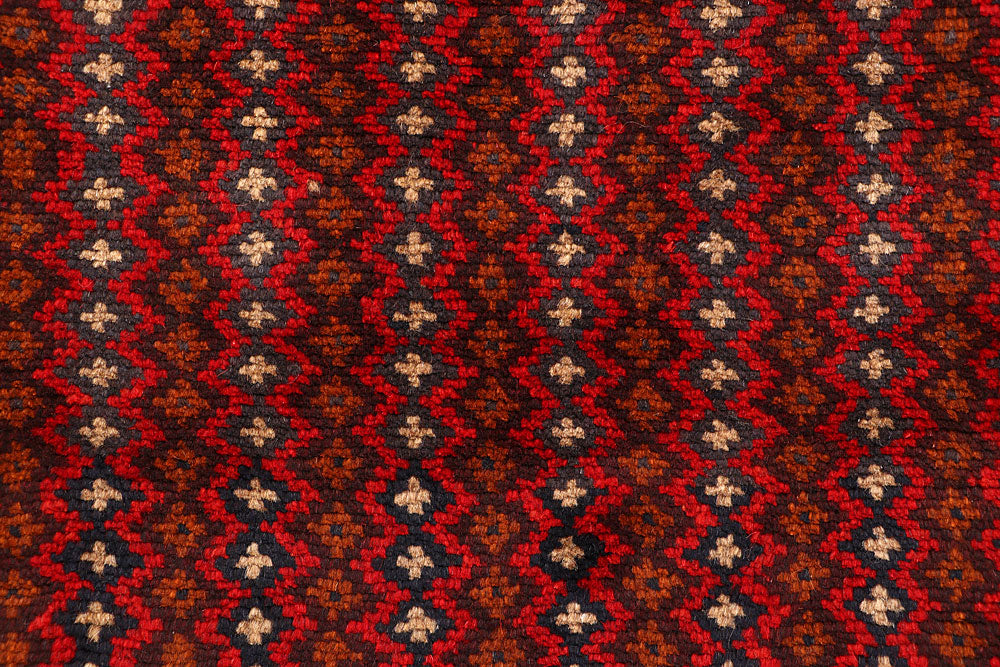 Multi Colored Baluchi 2' 8 x 8' 1 - No. 63437 - ALRUG Rug Store