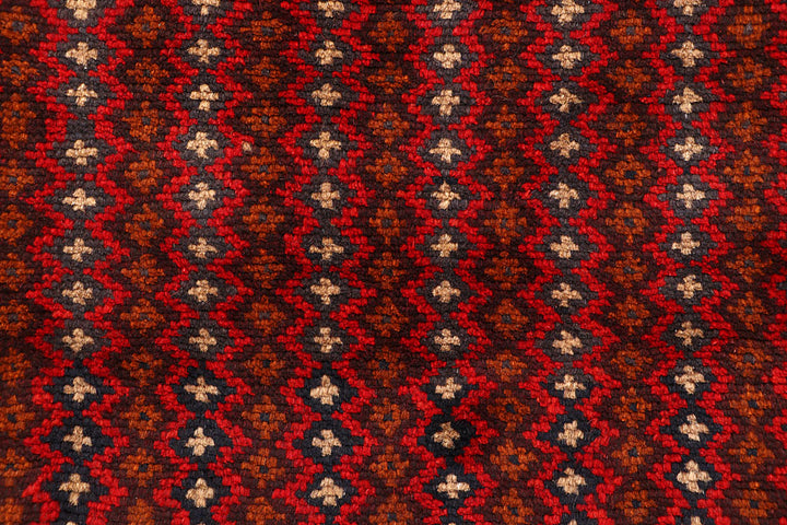Multi Colored Baluchi 2' 8 x 8' 1 - No. 63437 - ALRUG Rug Store