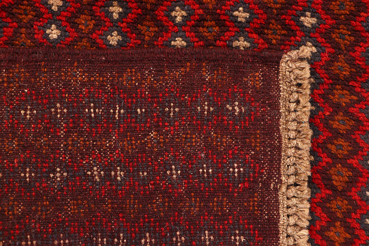 Multi Colored Baluchi 2' 8 x 8' 1 - No. 63437 - ALRUG Rug Store