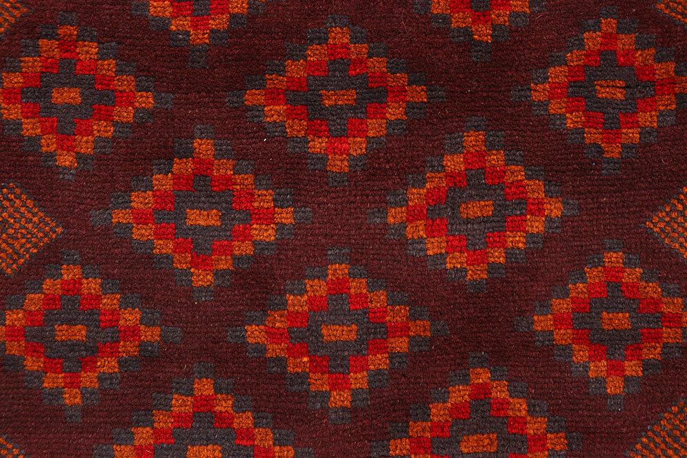 Maroon Baluchi 2' 6 x 8' 4 - No. 63438 - ALRUG Rug Store