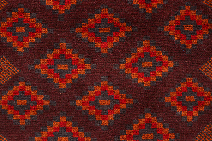 Maroon Baluchi 2' 6 x 8' 4 - No. 63438 - ALRUG Rug Store