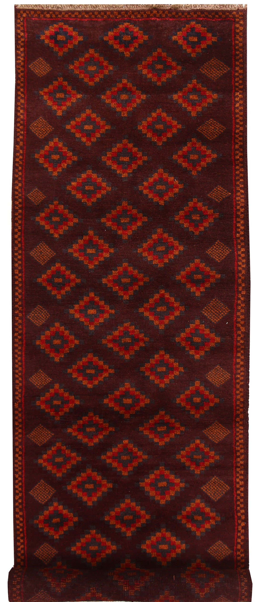 Maroon Baluchi 2' 6 x 8' 4 - No. 63438 - ALRUG Rug Store