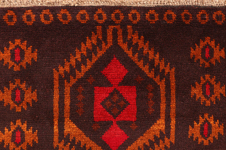 Maroon Baluchi 2'  6" x 8' " - No. QA61558