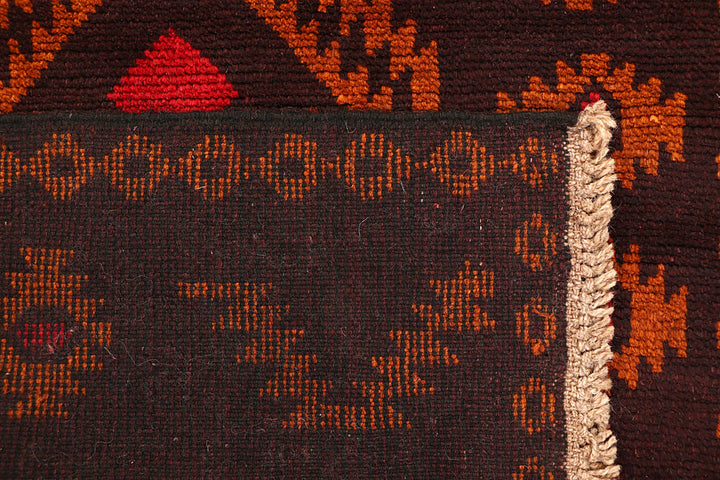 Maroon Baluchi 2' 6 x 8' - No. 63439 - ALRUG Rug Store