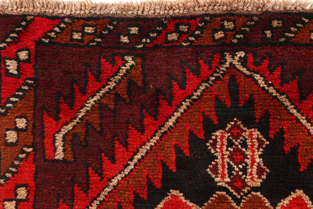 Saddle Brown Baluchi 2' 7 x 8' 6 - No. 63440 - ALRUG Rug Store