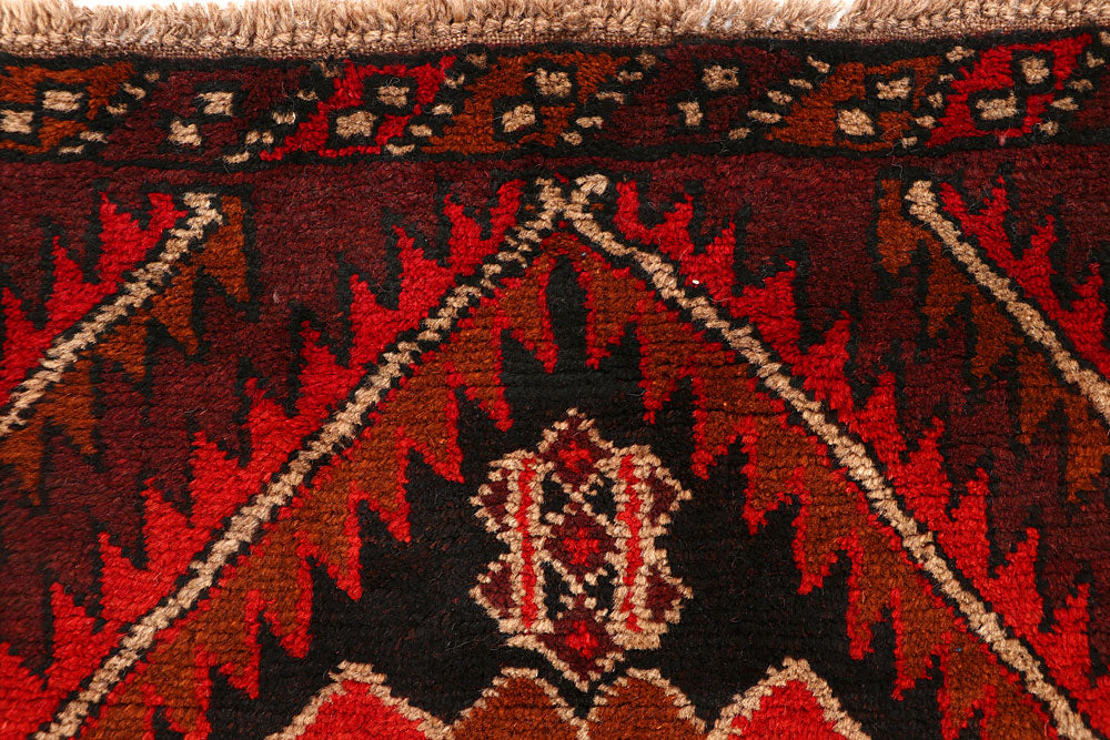 Saddle Brown Baluchi 2' 7 x 8' 6 - No. 63440 - ALRUG Rug Store