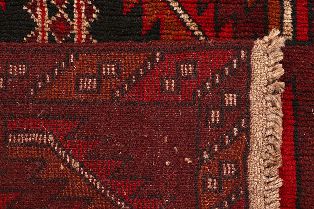 Saddle Brown Baluchi 2' 7 x 8' 6 - No. 63440 - ALRUG Rug Store