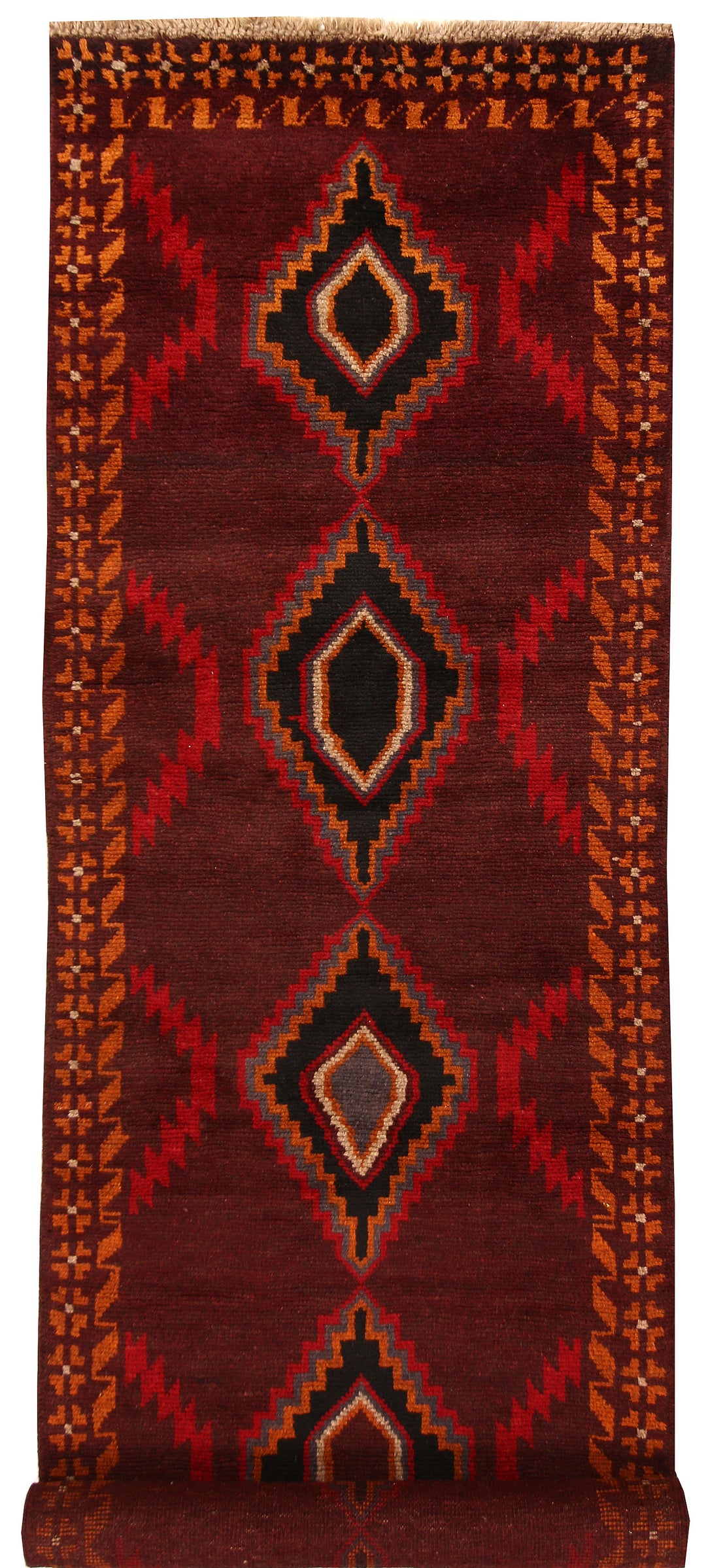 Maroon Baluchi 2' 6 x 8' 4 - No. 63442 - ALRUG Rug Store