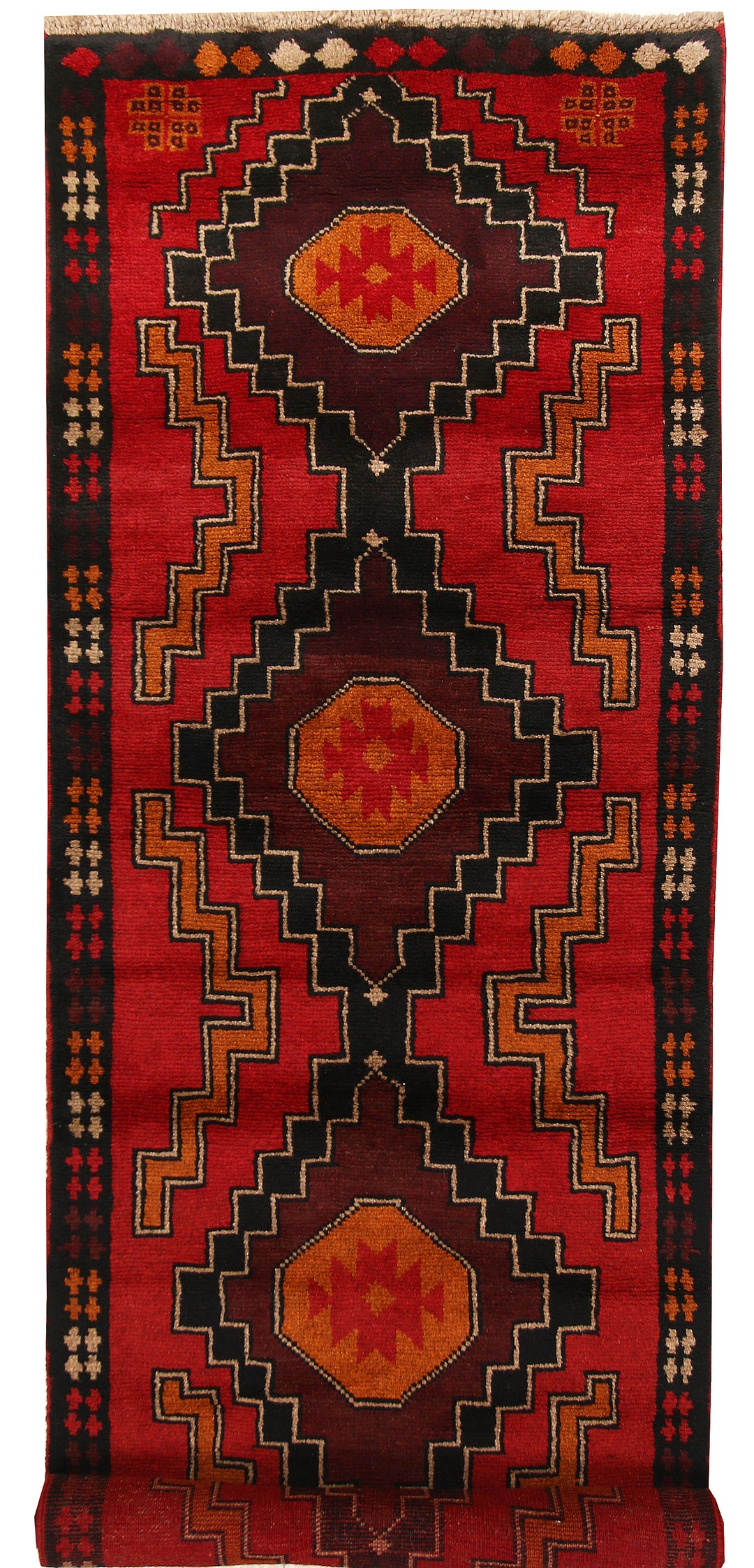 Firebrick Baluchi 2' 7 x 8' 4 - No. 63445 - ALRUG Rug Store