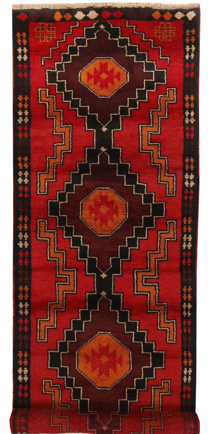 Firebrick Baluchi 2' 7 x 8' 4 - No. 63445 - ALRUG Rug Store