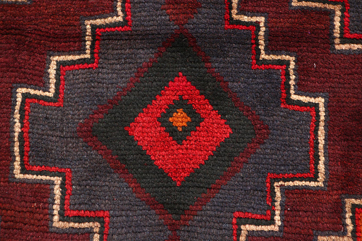 Maroon Baluchi 2' 6 x 8' 3 - No. 63446 - ALRUG Rug Store