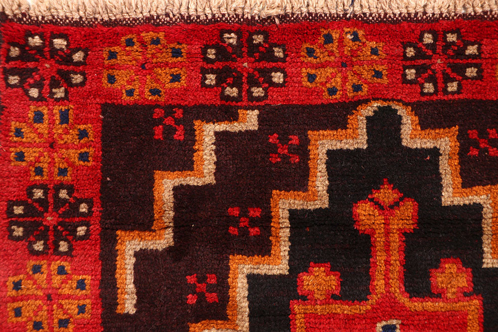 Maroon Baluchi 2' 6 x 8' 2 - No. 63448 - ALRUG Rug Store