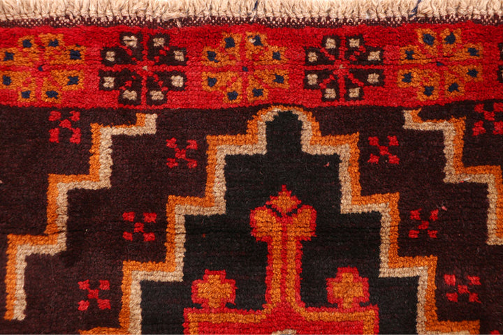 Maroon Baluchi 2' 6 x 8' 2 - No. 63448 - ALRUG Rug Store