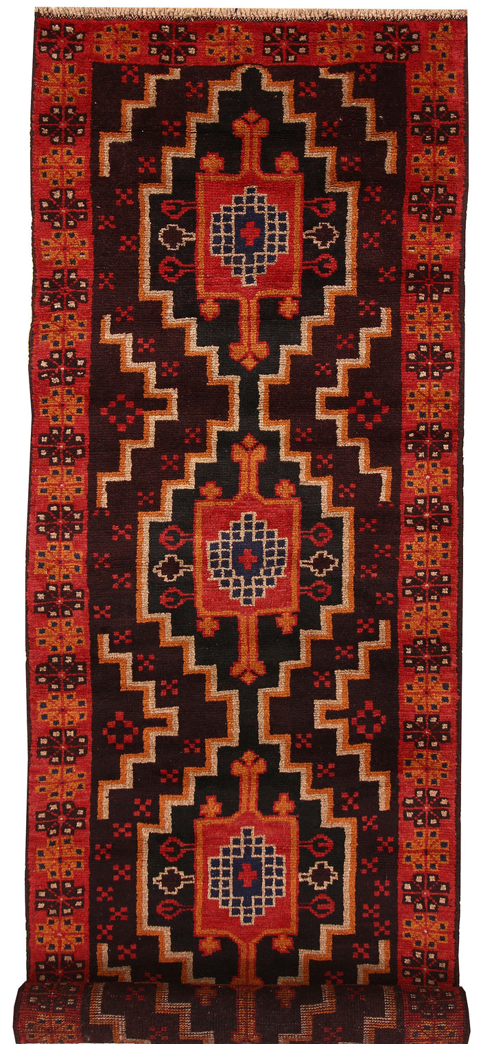 Maroon Baluchi 2' 6 x 8' 2 - No. 63448 - ALRUG Rug Store