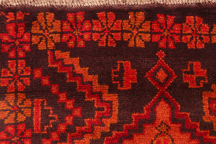 Maroon Baluchi 2' 6 x 7' 10 - No. 63451 - ALRUG Rug Store