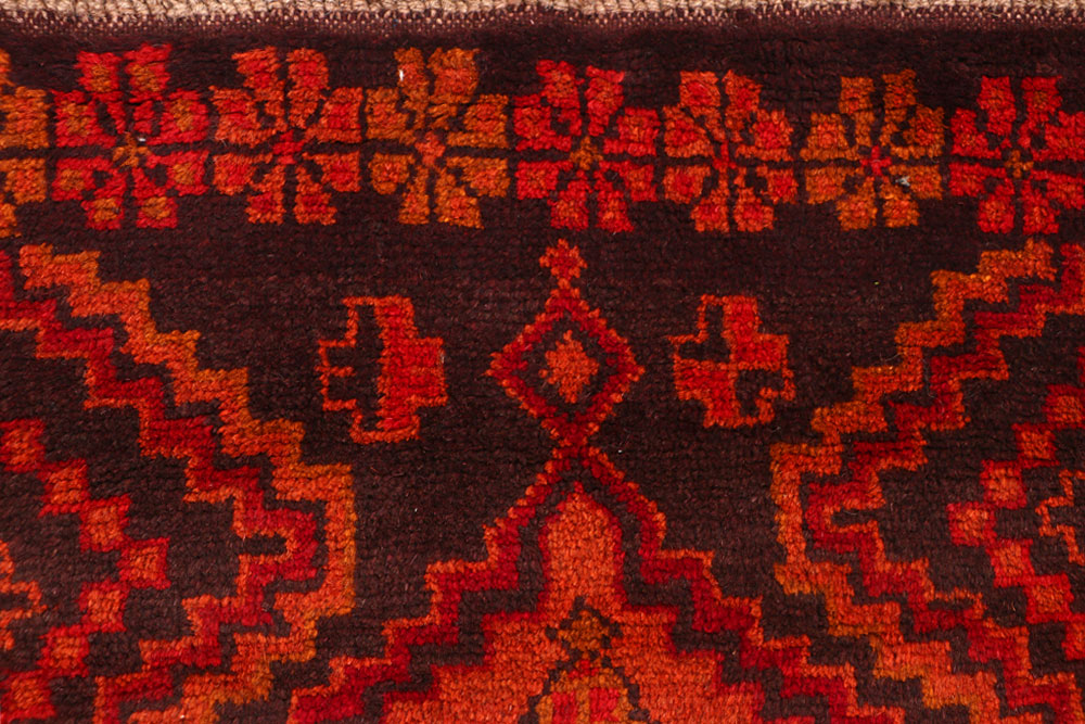 Maroon Baluchi 2' 6 x 7' 10 - No. 63451 - ALRUG Rug Store