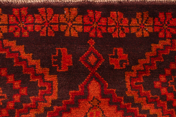 Maroon Baluchi 2' 6 x 7' 10 - No. 63451 - ALRUG Rug Store