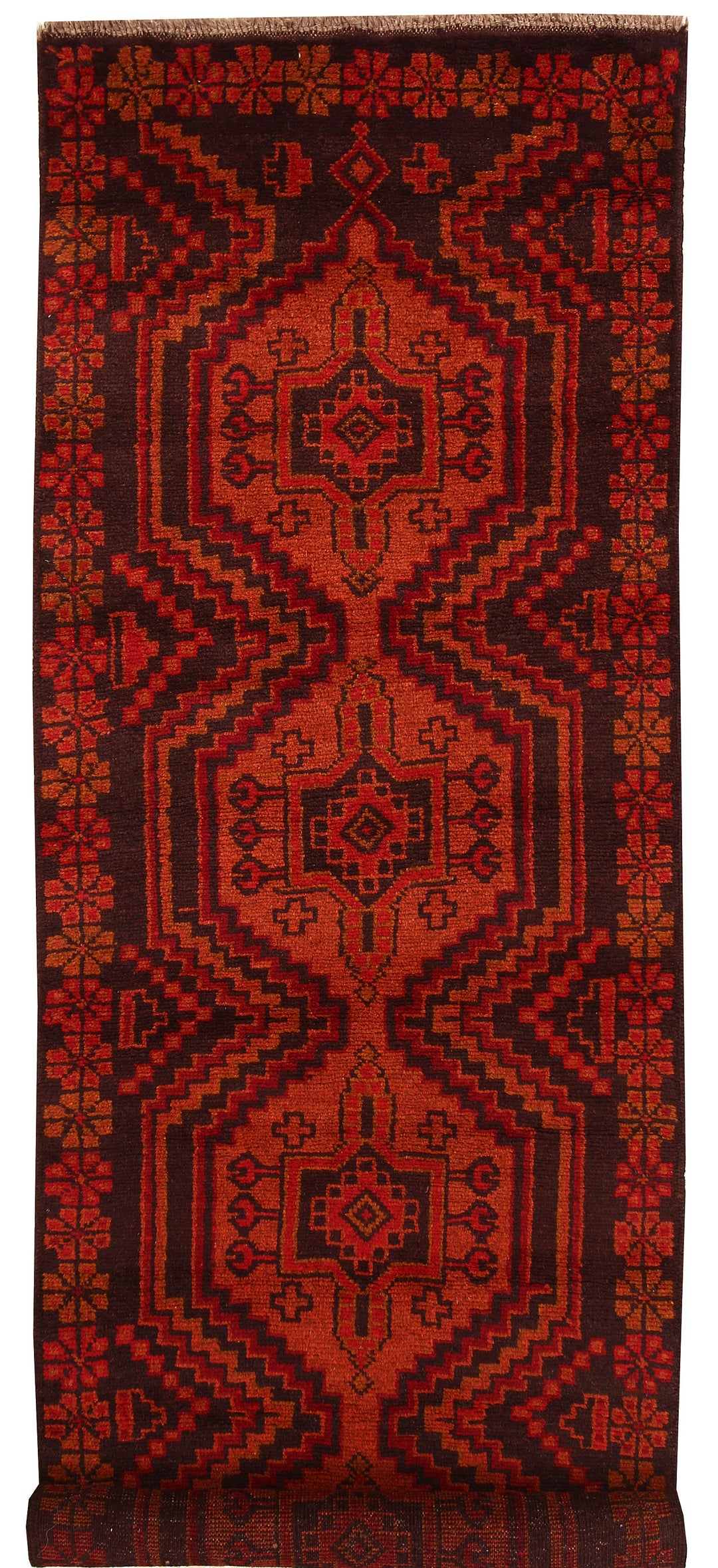 Maroon Baluchi 2' 6 x 7' 10 - No. 63451 - ALRUG Rug Store