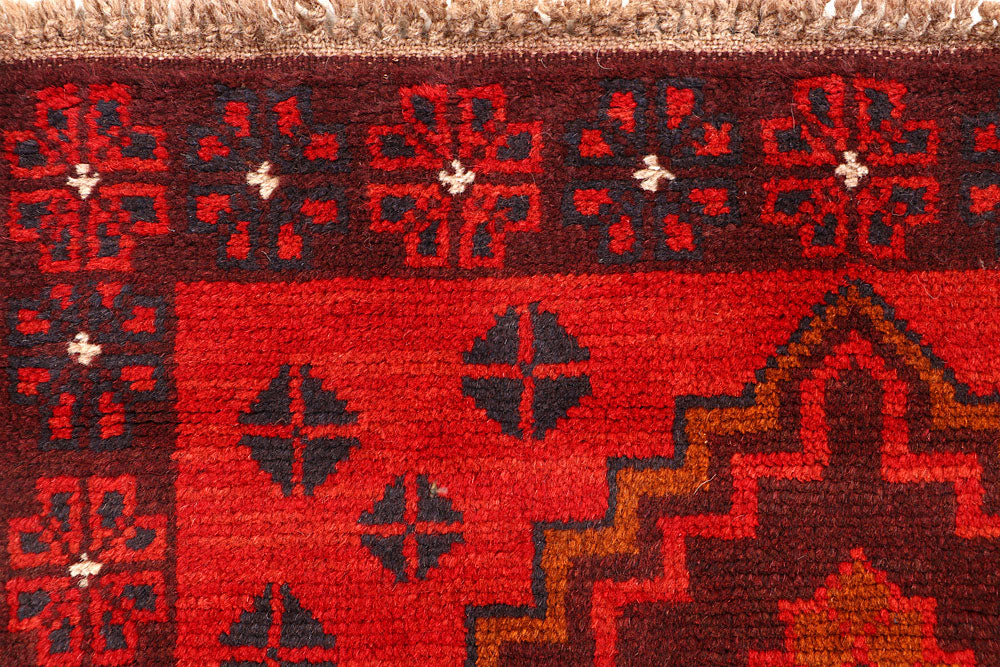 Firebrick Baluchi 2' 7 x 8' 1 - No. 63452 - ALRUG Rug Store