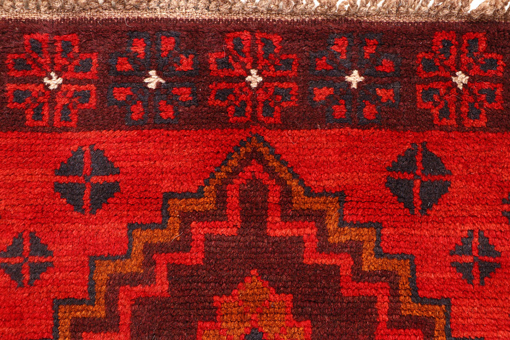 Firebrick Baluchi 2' 7 x 8' 1 - No. 63452 - ALRUG Rug Store