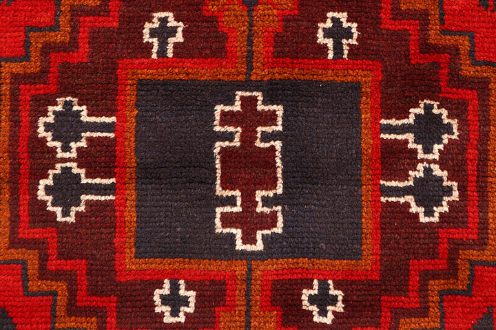 Firebrick Baluchi 2' 7 x 8' 1 - No. 63452 - ALRUG Rug Store