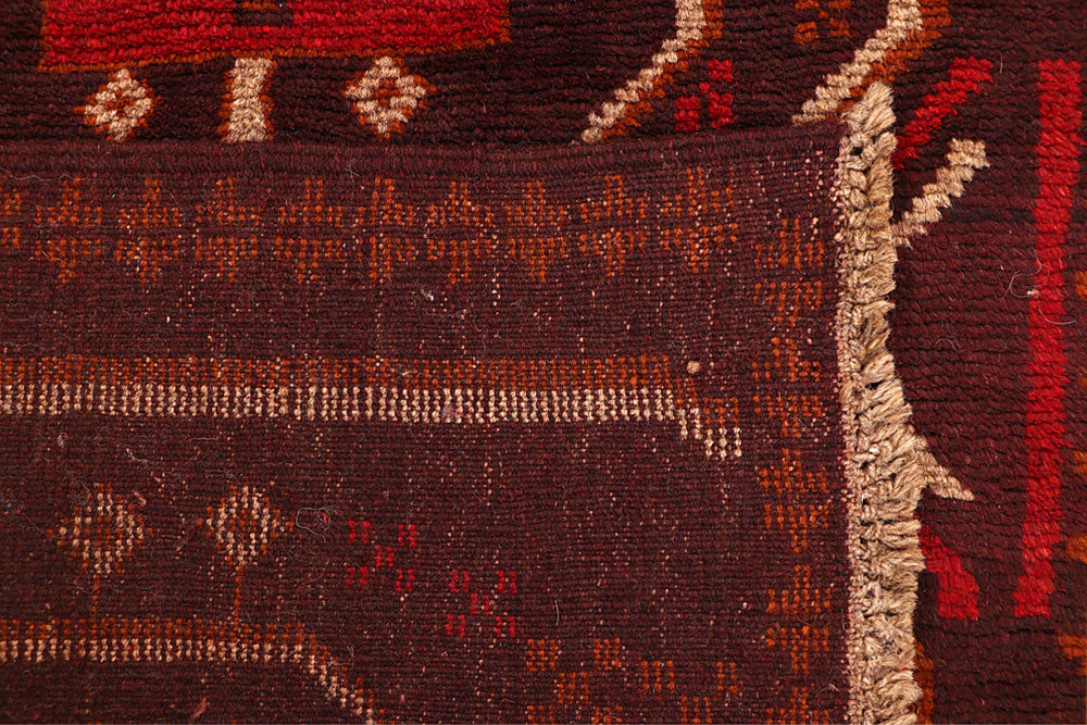 Brown Baluchi 2' 7 x 8' 2 - No. 63453 - ALRUG Rug Store