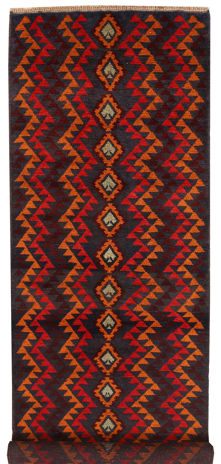 Multi Colored Baluchi 2' 10 x 8' 2 - No. 63454 - ALRUG Rug Store