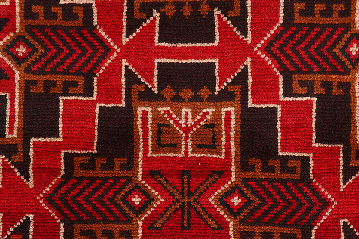 Multi Colored Baluchi 2' 7 x 8' 2 - No. 63455 - ALRUG Rug Store