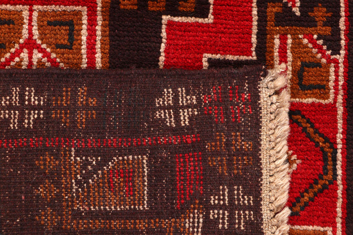 Multi Colored Baluchi 2' 7 x 8' 2 - No. 63455 - ALRUG Rug Store