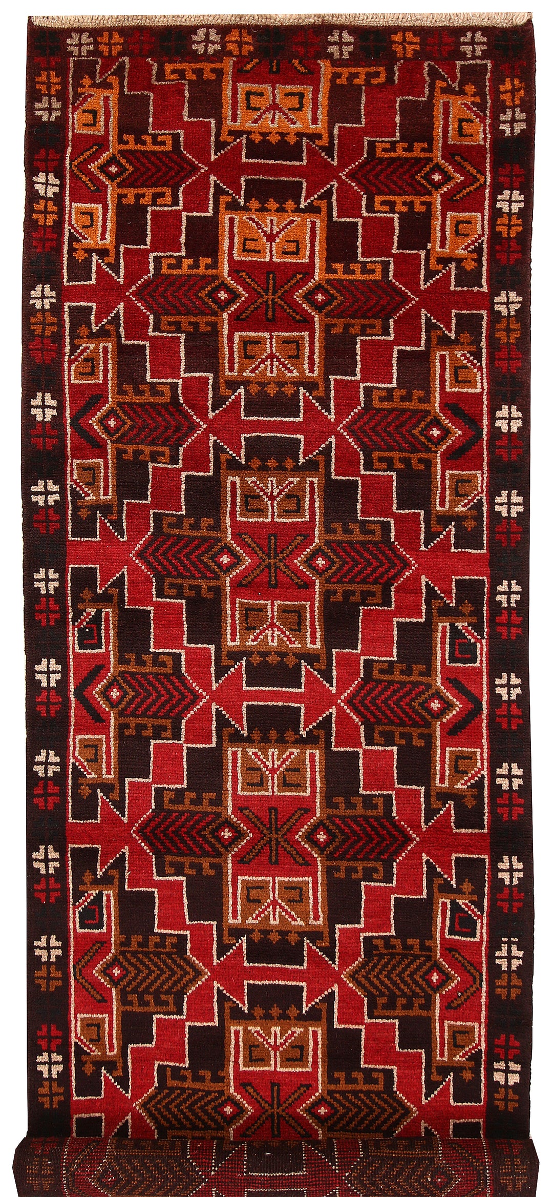 Multi Colored Baluchi 2' 7 x 8' 2 - No. 63455 - ALRUG Rug Store