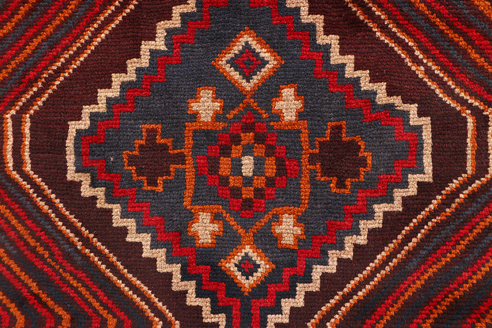 Multi Colored Baluchi 2' 9 x 12' 8 - No. 63456 - ALRUG Rug Store
