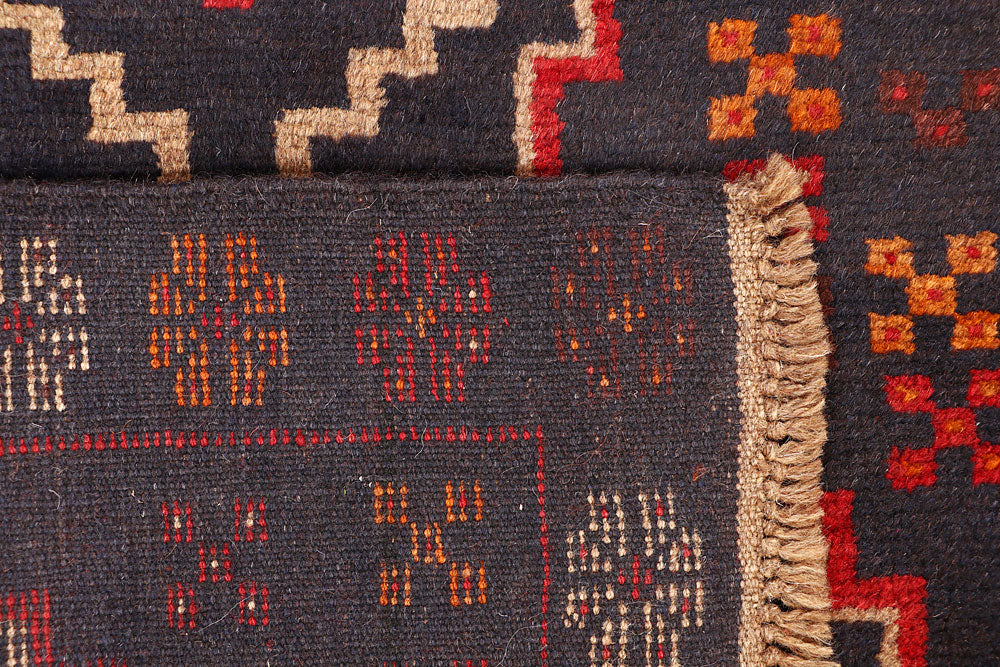 Multi Colored Baluchi 2' 9 x 12' 5 - No. 63459 - ALRUG Rug Store