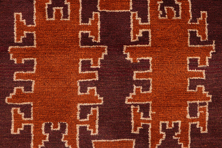 Maroon Baluchi 2' 9 x 12' 10 - No. 63460 - ALRUG Rug Store