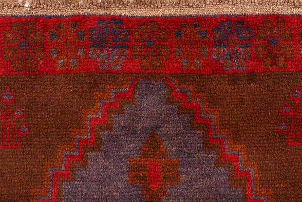 Saddle Brown Baluchi 2' 10 x 12' 7 - No. 63461 - ALRUG Rug Store