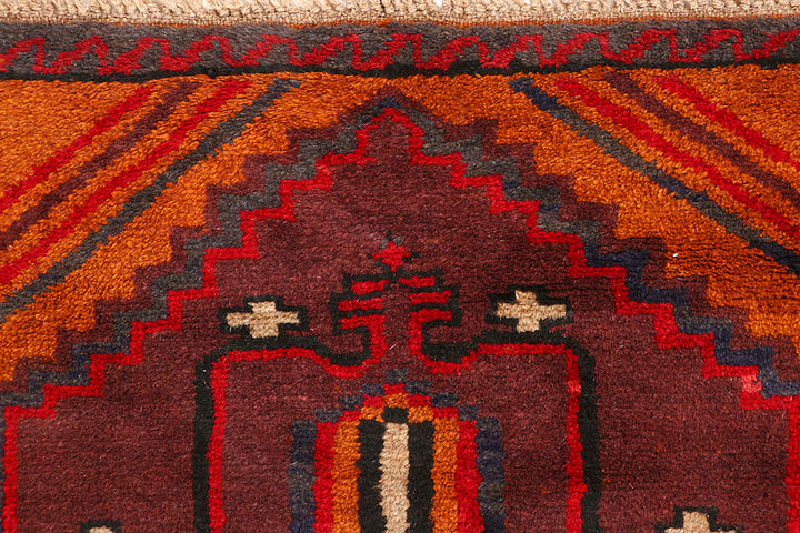 Sandy Brown Baluchi 2' 11 x 12' 4 - No. 63462 - ALRUG Rug Store