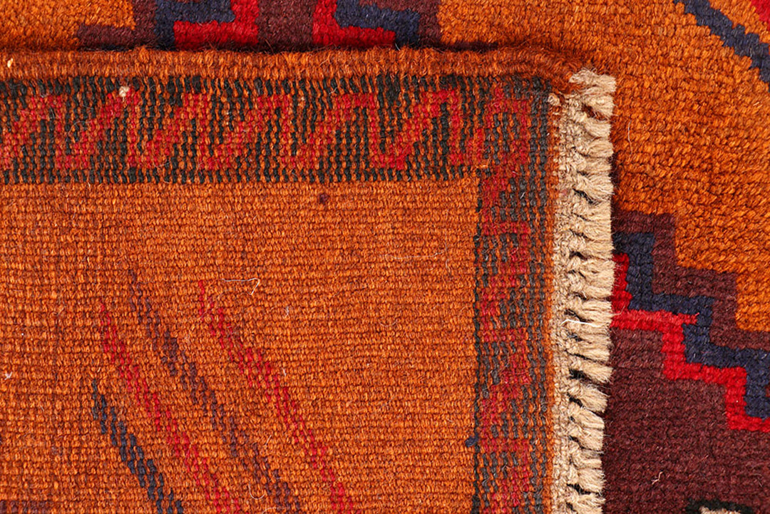 Sandy Brown Baluchi 2'  11" x 12'  4" - No. QA14117