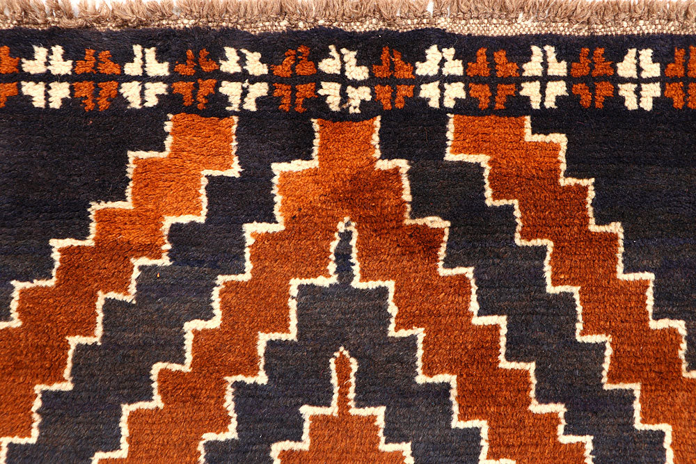 Multi Colored Baluchi 2' 9 x 12' 11 - No. 63463 - ALRUG Rug Store