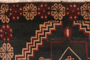 Black Baluchi 2' 10 x 12' 8 - No. 63464 - ALRUG Rug Store