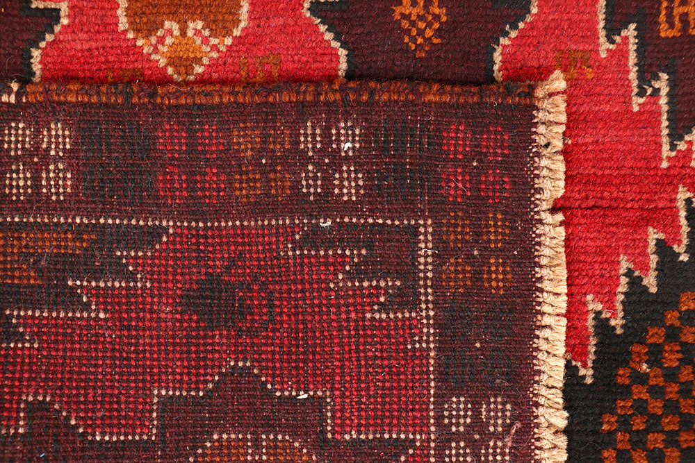 Firebrick Baluchi 2' 10 x 12' - No. 63465 - ALRUG Rug Store