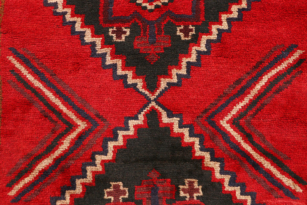Firebrick Baluchi 2' 10 x 12' 7 - No. 63466 - ALRUG Rug Store