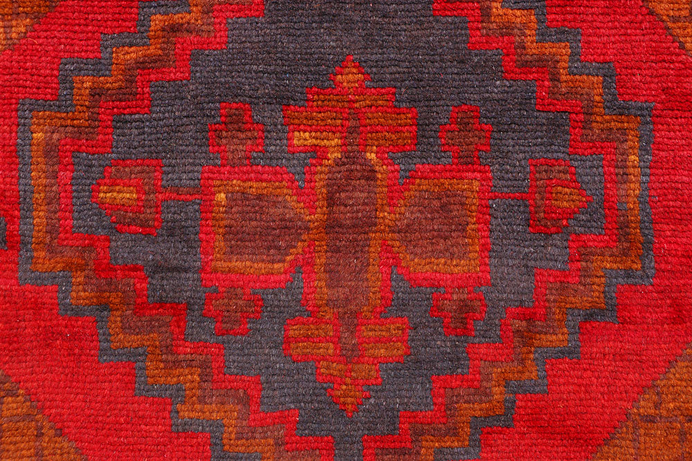 Firebrick Baluchi 2' 9 x 12' 6 - No. 63467 - ALRUG Rug Store