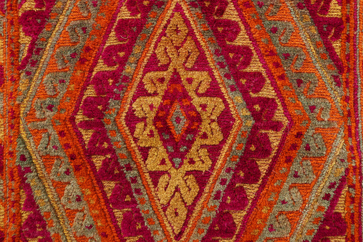 Multi Colored Mashwani 2' 9 x 12' 2 - No. 63501 - ALRUG Rug Store