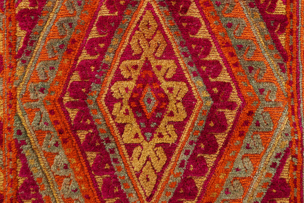 Multi Colored Mashwani 2'  9" x 12'  2" - No. QA61033