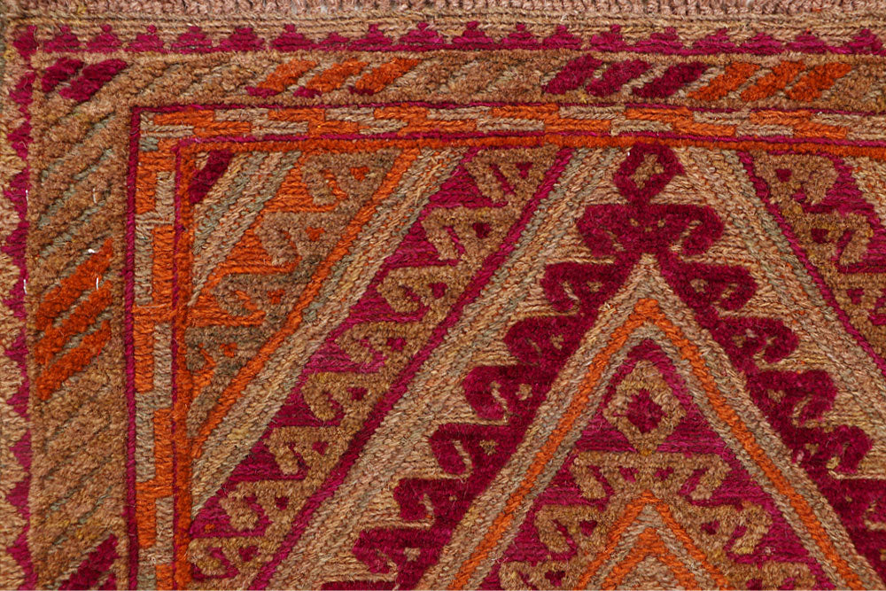 Multi Colored Mashwani 2' 9 x 12' 6 - No. 63504 - ALRUG Rug Store