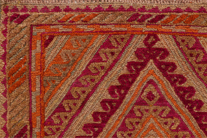 Multi Colored Mashwani 2' 9 x 12' 6 - No. 63504 - ALRUG Rug Store