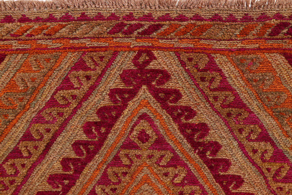 Multi Colored Mashwani 2' 9 x 12' 6 - No. 63504 - ALRUG Rug Store