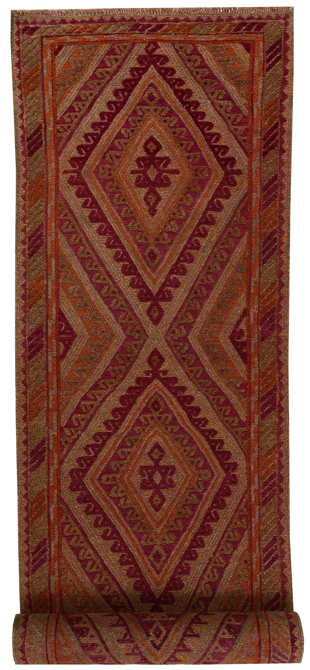Multi Colored Mashwani 2' 9 x 12' 6 - No. 63504 - ALRUG Rug Store
