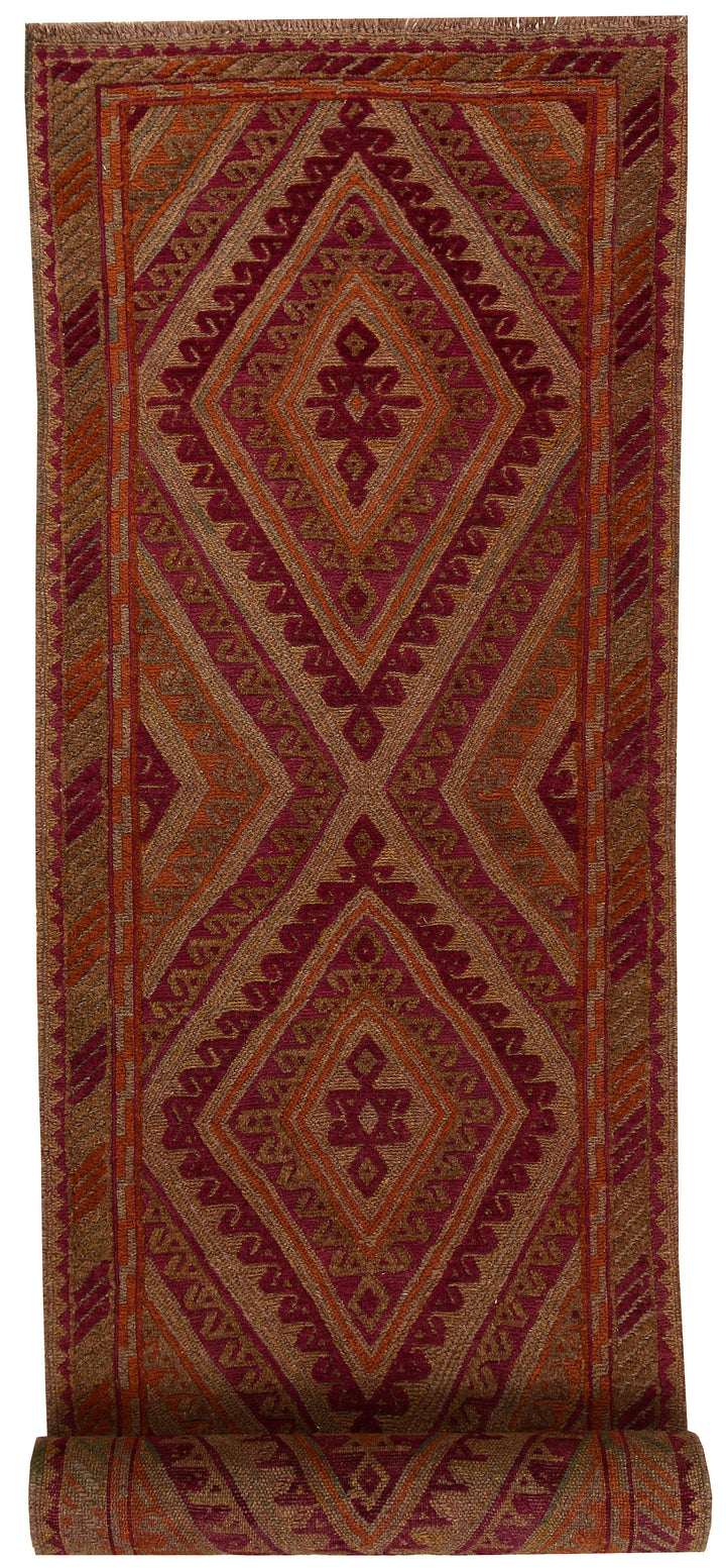 Multi Colored Mashwani 2' 9 x 12' 6 - No. 63504 - ALRUG Rug Store