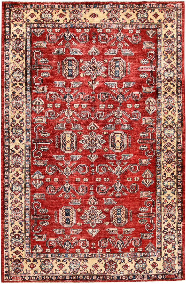 Firebrick Kazak 5' 11 x 9' - No. 63505 - ALRUG Rug Store